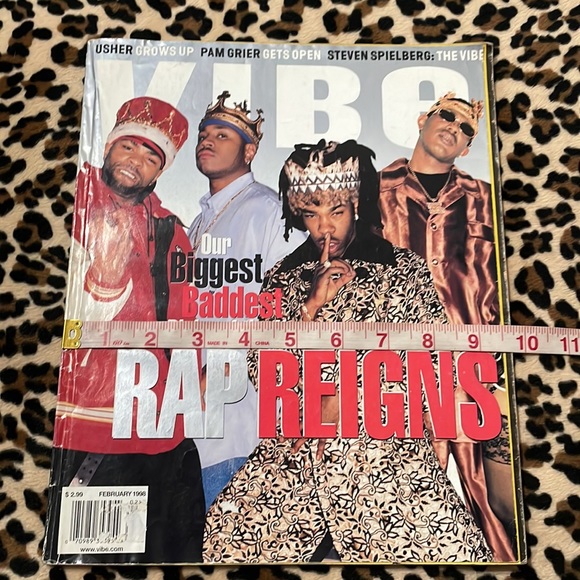 1998 VIBE Magazine RAP REIGNS SUPREME 👑 February Issue Hip Hop Rare Archive 90s - Picture 5 of 17